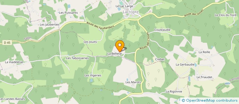 localisation de l'entreprise MADAME NATHALIE BERNATA  LACROPTE