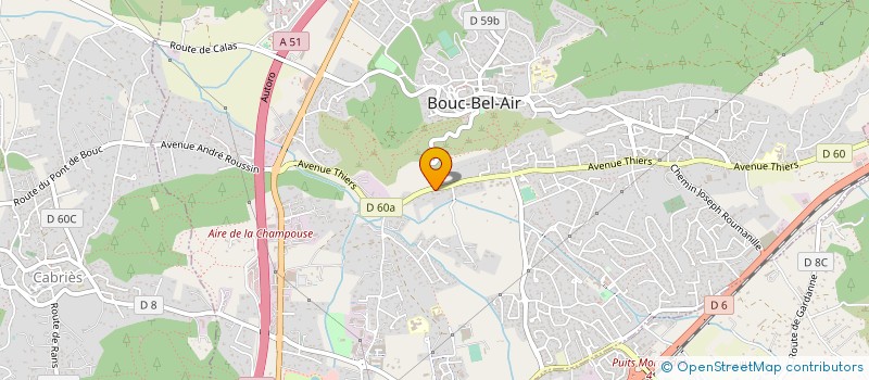 localisation de l'entreprise MADAME NATHALIE BERNAUDON à BOUC-BEL-AIR