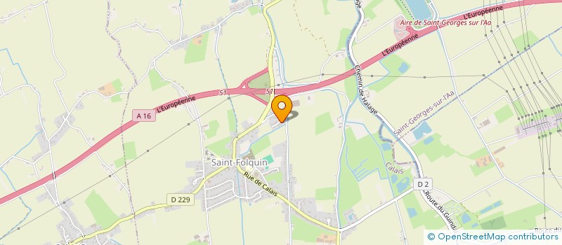 localisation de l'entreprise MADAME NATHALIE BERNEZET  SAINT-FOLQUIN