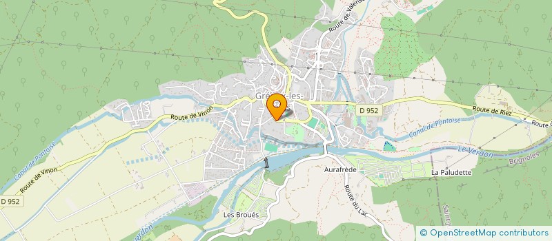 localisation de l'entreprise MADAME NATHALIE BERNIER à GREOUX-LES-BAINS
