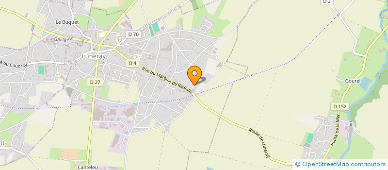 localisation de l'entreprise MADAME NATHALIE BERTHE  LUNERAY