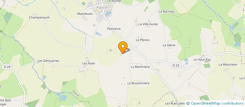 localisation de l'entreprise MADAME NATHALIE BERTHELOT  MONTAUTOUR