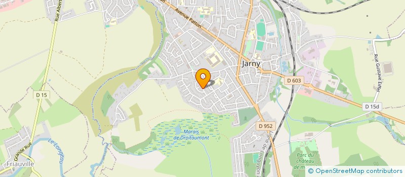 localisation de l'entreprise MADAME NATHALIE BERTHET  JARNY