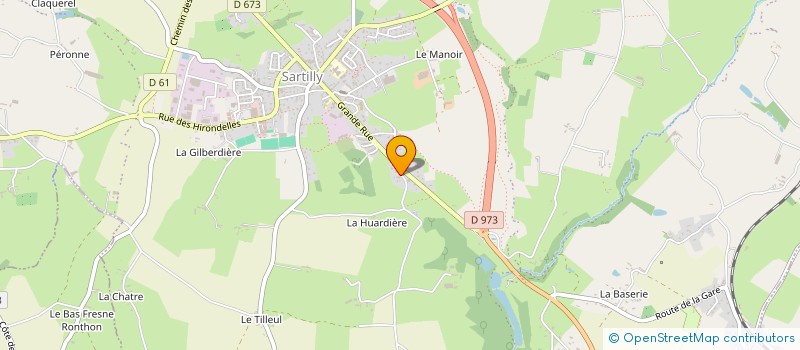 localisation de l'entreprise MADAME NATHALIE BERTIN  SARTILLY-BAIE-BOCAGE