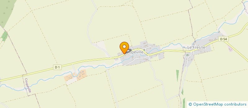 localisation de l'entreprise MADAME NATHALIE BERTRAND  COUPEVILLE