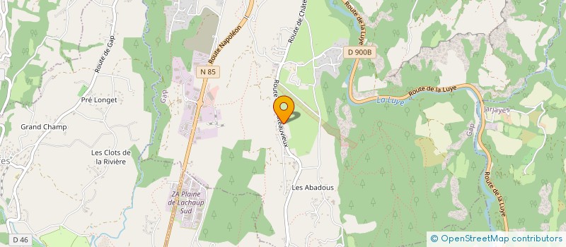 localisation de l'entreprise MADAME NATHALIE BERTRAND  GAP