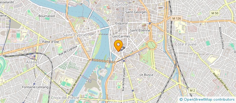 localisation de l'entreprise MADAME NATHALIE BERTRAND à TOULOUSE