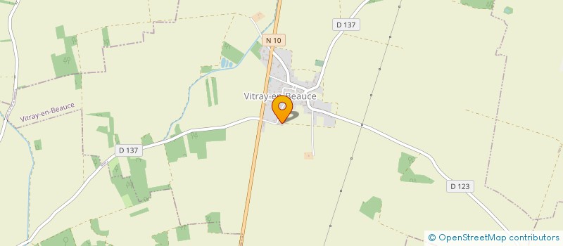 localisation de l'entreprise MADAME NATHALIE BESNARD à VITRAY-EN-BEAUCE