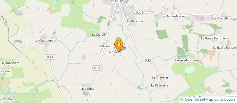 localisation de l'entreprise MADAME NATHALIE BESSEICHE  ERBRAY