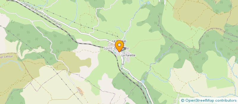 localisation de l'entreprise MADAME NATHALIE BESSIERE-MOYSSET  SAINT-BEAULIZE