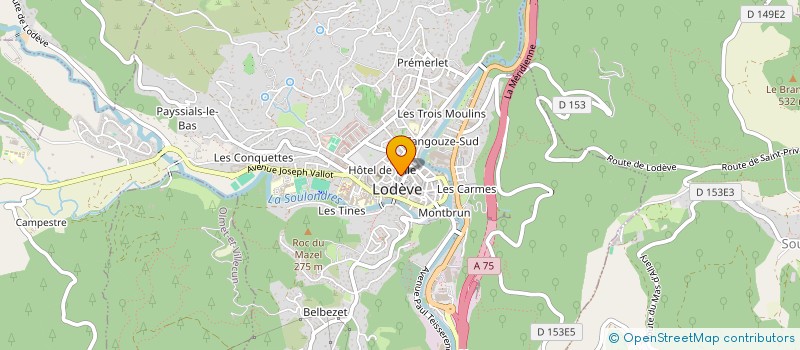 localisation de l'entreprise MADAME NATHALIE BESSON  USCLAS-DU-BOSC