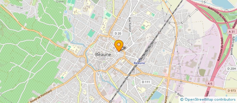 localisation de l'entreprise MADAME NATHALIE BEUZEVILLE à BEAUNE