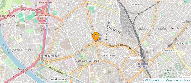 localisation de l'entreprise MADAME NATHALIE BIBAS à TOULOUSE