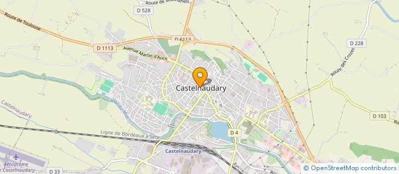 localisation de l'entreprise MADAME NATHALIE BIDEGORRY à CASTELNAUDARY