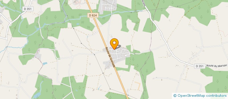 localisation de l'entreprise MADAME NATHALIE BIREMONT  BRETAGNE-DE-MARSAN