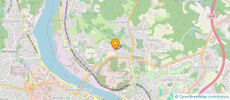 localisation de l'entreprise MADAME NATHALIE BISBAL à BAYONNE