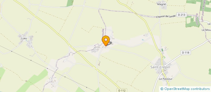 localisation de l'entreprise MADAME NATHALIE BISSIERES  SAINT-CREPIN