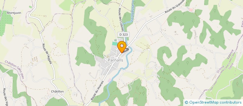 localisation de l'entreprise MADAME NATHALIE BLACHON  MONTMIRAL