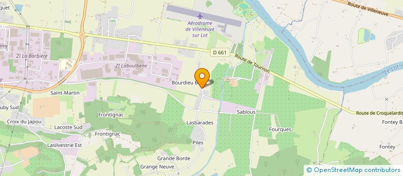 localisation de l'entreprise MADAME NATHALIE BLAISON  VILLENEUVE-SUR-LOT