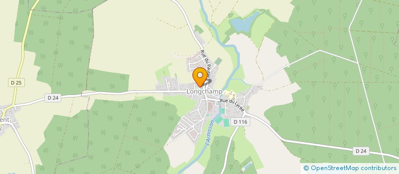 localisation de l'entreprise MADAME NATHALIE BLANC  LONGCHAMP
