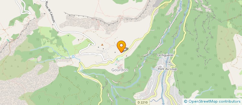 localisation de l'entreprise MADAME NATHALIE BLANCHARD  GREOLIERES