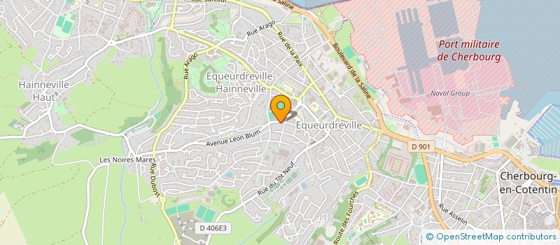 localisation de l'entreprise MADAME NATHALIE BLANLOEIL à CHERBOURG-EN-COTENTIN
