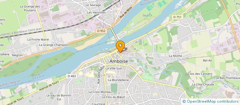 localisation de l'entreprise MADAME NATHALIE BLOND  AMBOISE