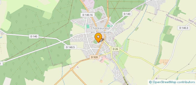 localisation de l'entreprise MADAME NATHALIE BLONDEAU à CHATEAUNEUF-EN-THYMERAIS