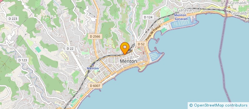localisation de l'entreprise MADAME NATHALIE BLONDEAU à MENTON