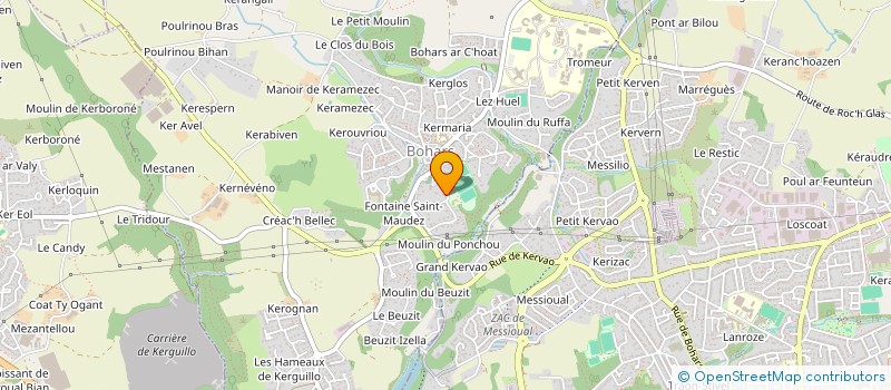 localisation de l'entreprise MADAME NATHALIE BLONDEL  BOHARS