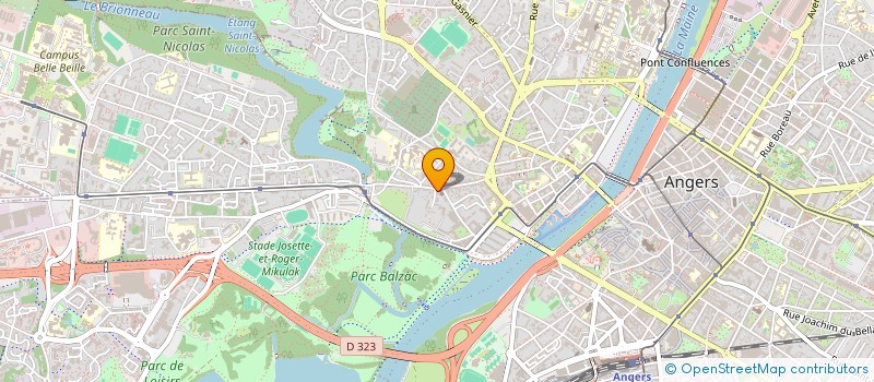 localisation de l'entreprise MADAME NATHALIE BODIN  ANGERS