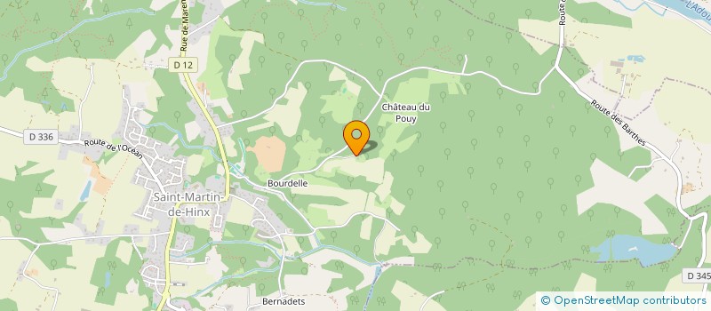 localisation de l'entreprise MADAME NATHALIE BODY  SAINT-MARTIN-DE-HINX