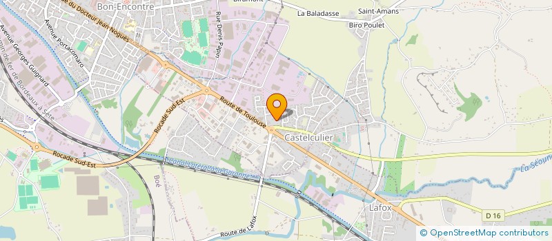 localisation de l'entreprise MADAME NATHALIE BOE  CASTELCULIER