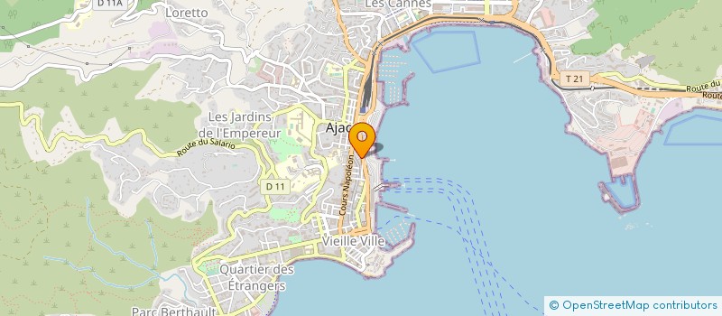 localisation de l'entreprise MADAME NATHALIE BOFFELLI à AJACCIO