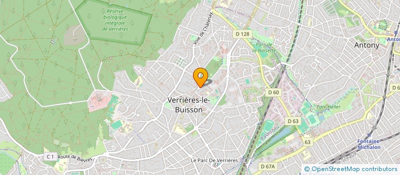 localisation de l'entreprise MADAME NATHALIE BOFFIN à VERRIERES-LE-BUISSON