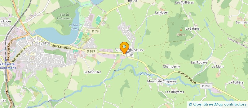 localisation de l'entreprise MADAME NATHALIE BOHN à VARENNES-SOUS-DUN