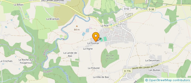 localisation de l'entreprise MADAME NATHALIE BOISSEAU  BRUZ