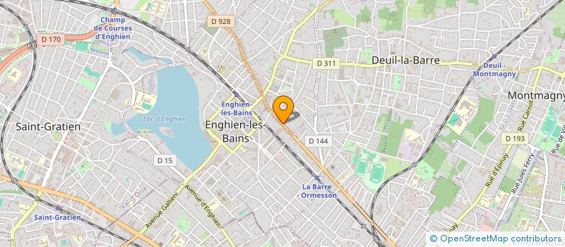 localisation de l'entreprise MADAME NATHALIE BOIZOT  MONTMORENCY