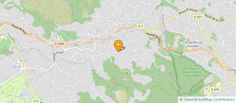 localisation de l'entreprise MADAME NATHALIE BOLLEREAU à LE ROURET