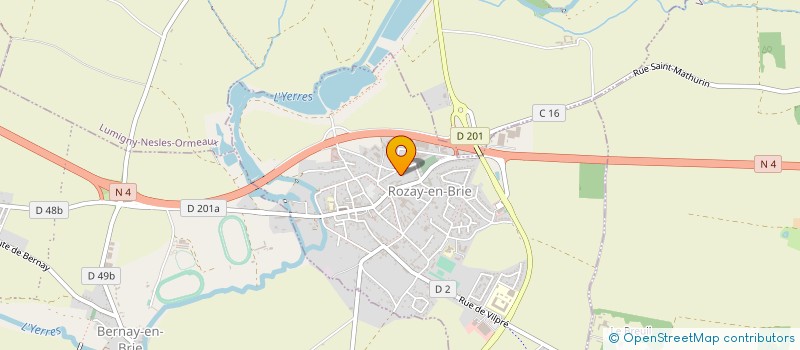 localisation de l'entreprise MADAME NATHALIE BON  BERNAY-VILBERT