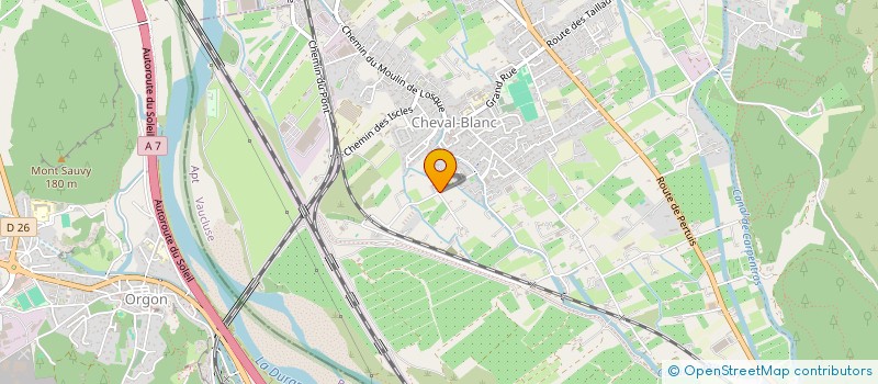 localisation de l'entreprise MADAME NATHALIE BONNALGUE  CHEVAL-BLANC