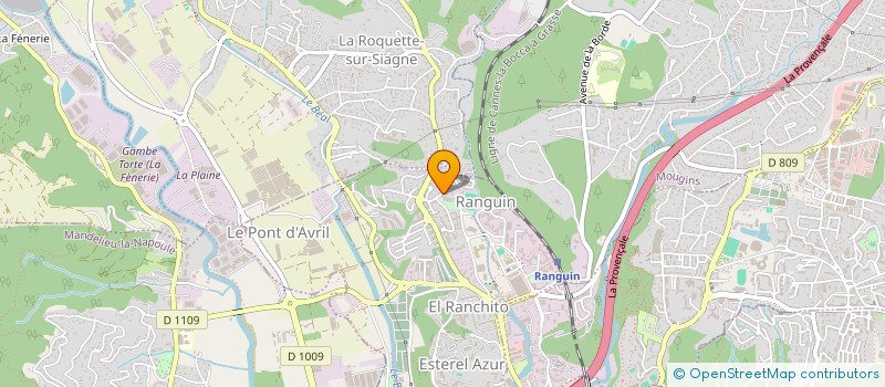 localisation de l'entreprise MADAME NATHALIE BONNEFOND à CANNES