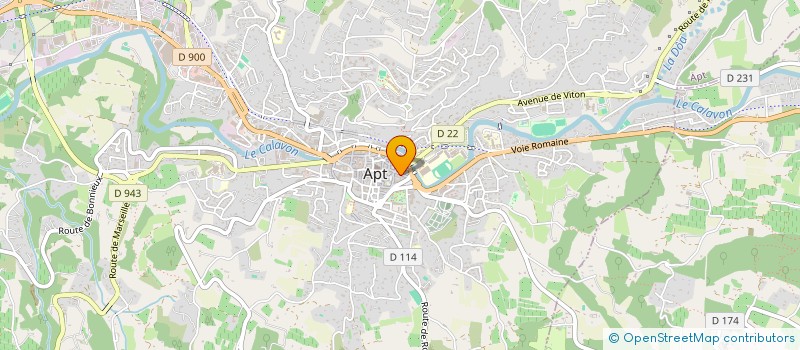 localisation de l'entreprise MADAME NATHALIE BONNEFOY à APT