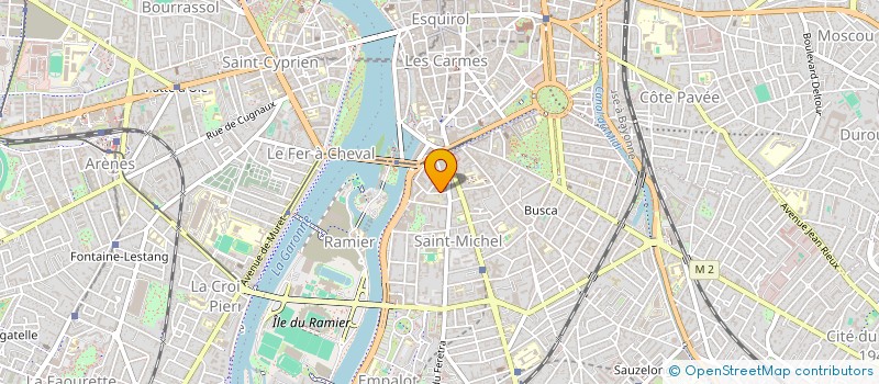 localisation de l'entreprise MADAME NATHALIE BONNET à TOULOUSE