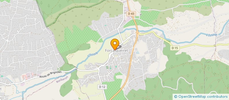 localisation de l'entreprise MADAME NATHALIE BONTEMS  FORCALQUEIRET