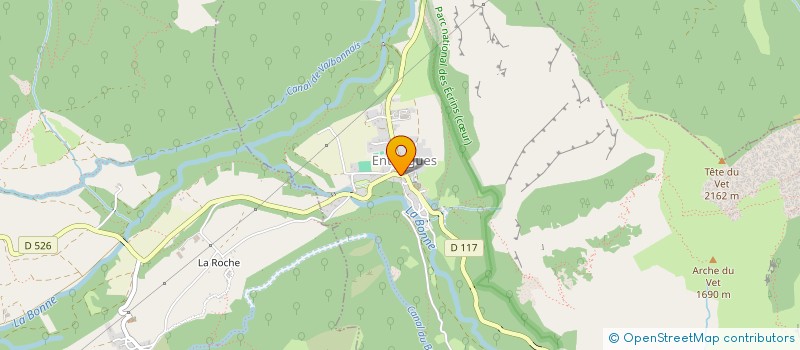 localisation de l'entreprise MADAME NATHALIE BONTHOUX  ENTRAIGUES