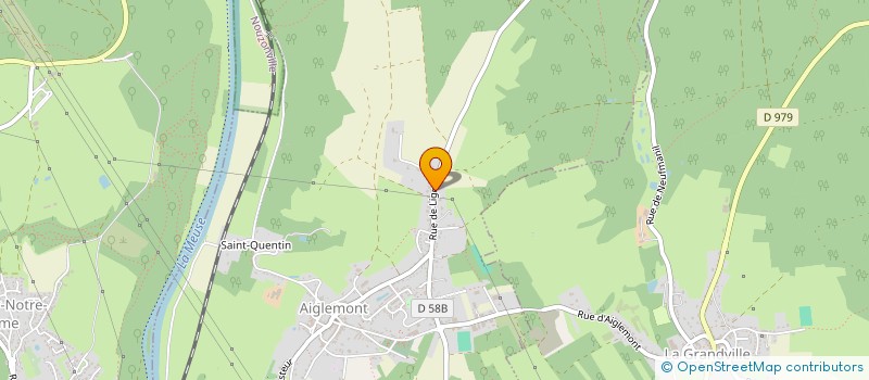 localisation de l'entreprise MADAME NATHALIE BORGHESI  AIGLEMONT