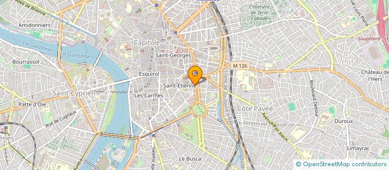 localisation de l'entreprise MADAME NATHALIE BOSSARD à TOULOUSE