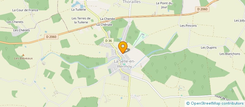 localisation de l'entreprise MADAME NATHALIE BOSSARD à LA SELLE-EN-HERMOY