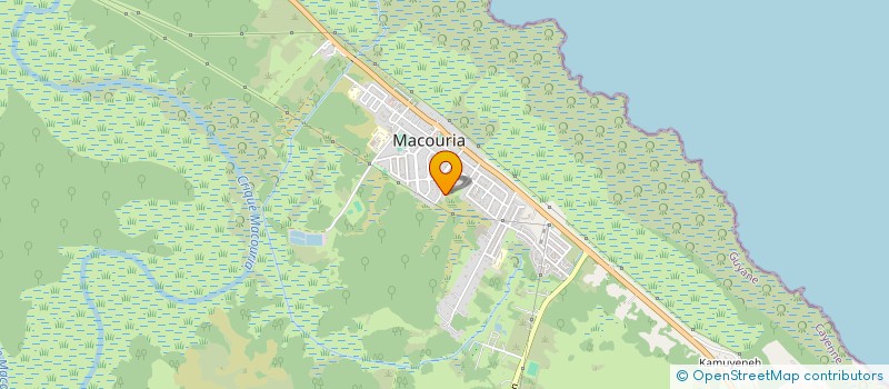 localisation de l'entreprise MADAME NATHALIE BOSSE  MACOURIA